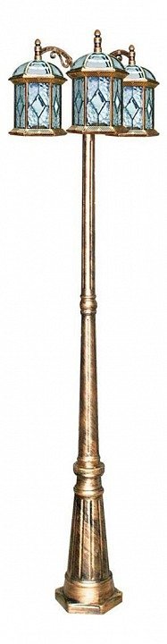 Фонарный столб Витраж с ромбом 11342