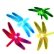 Гирлянда на солнечных батареях 400см разноцветная (05302) Uniel Special USL-S-123/PT4000 Dragonflies